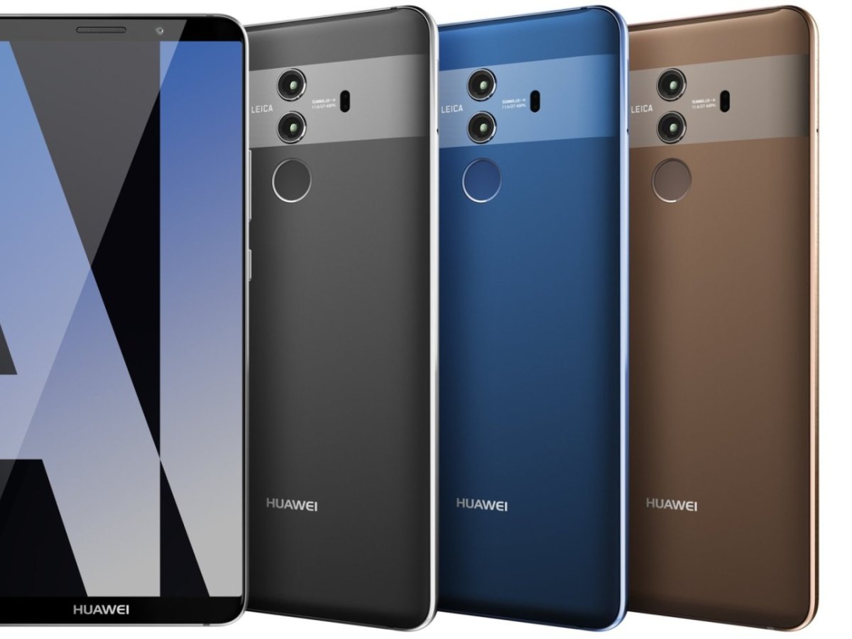 Das neueste Huawei Smartphone Mate 10 Pro.