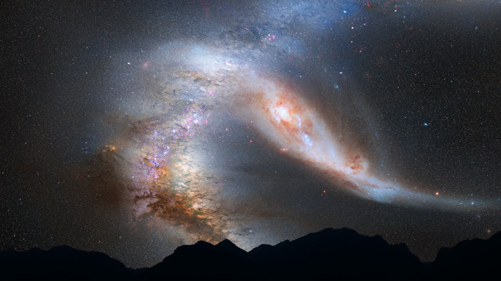 Milchstraße Auf Kollisionskurs Das Ende Unserer Galaxie Naht Futurezone