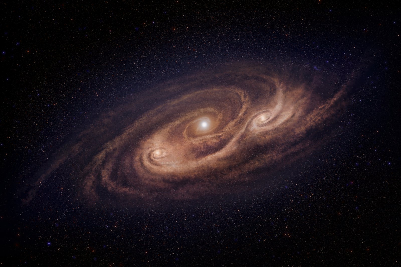 Uralte Riesen Galaxie Lässt Milchstraße Blass Aussehen Futurezone
