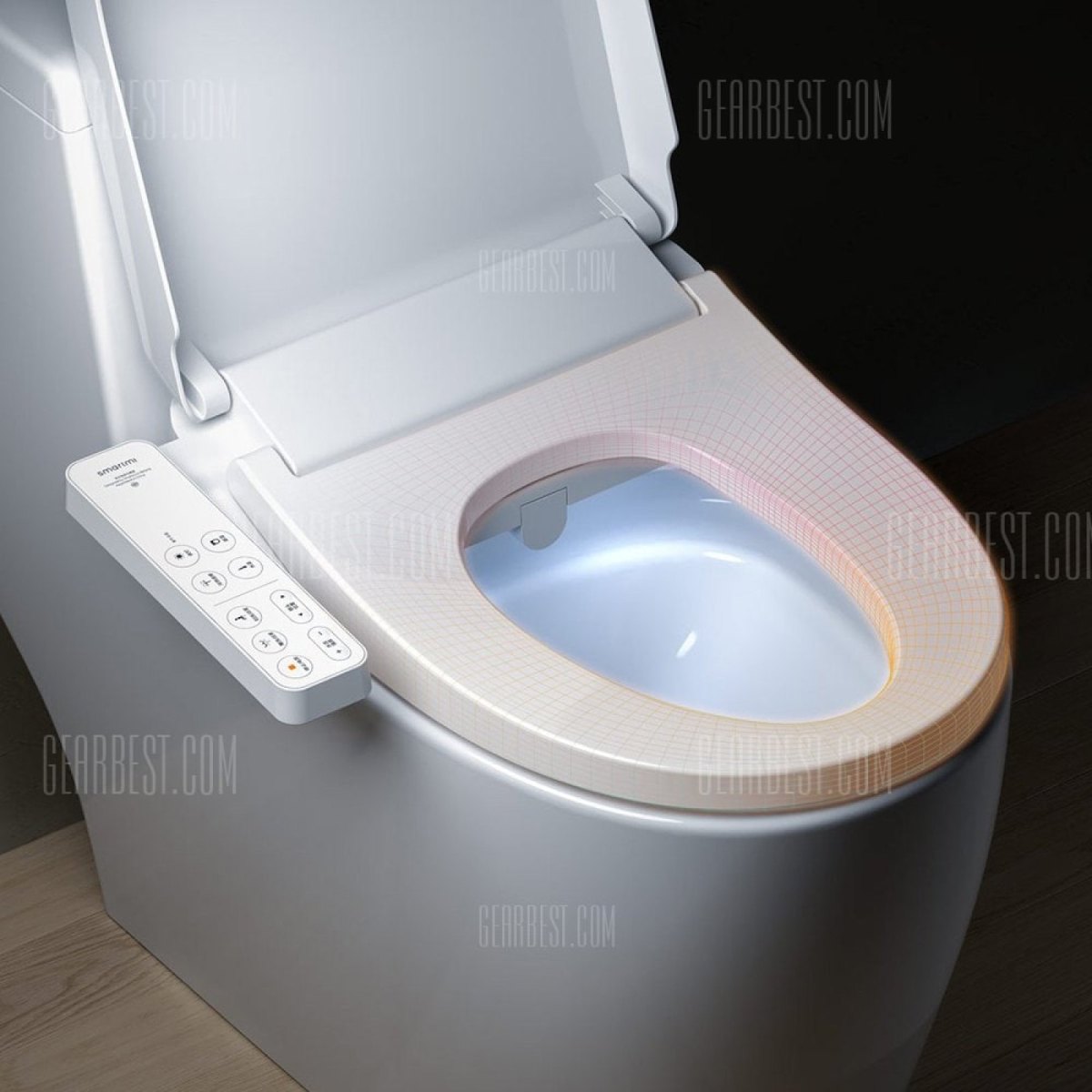 Der smarte Toilettensitz von der Xiaomi-Firma SmartMi