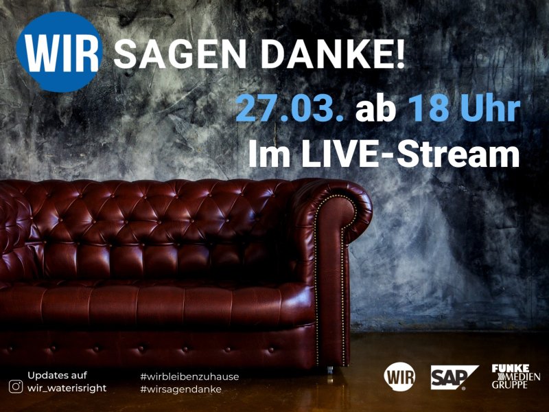 WIR Live-Stream Poster