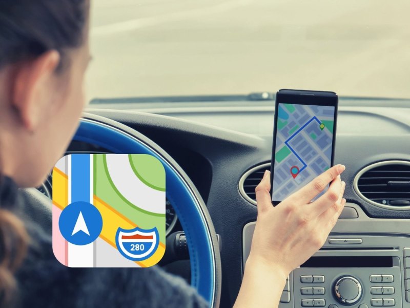 Apple Maps im Auto
