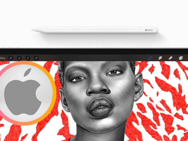 Apple Pencil und ein iPad