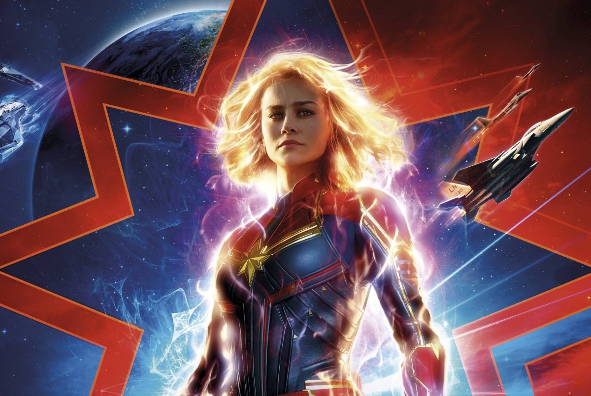 "Captain Marvel" (2019) Artwork