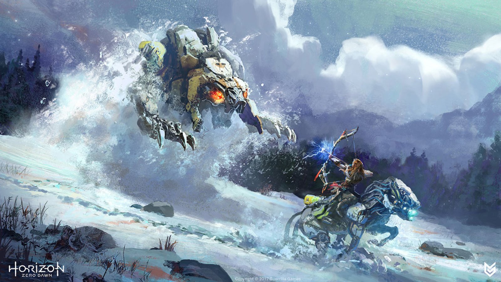 Horizon Zero Dawn: The Frozen Wilds im Test - Schönes Schnellgestöber