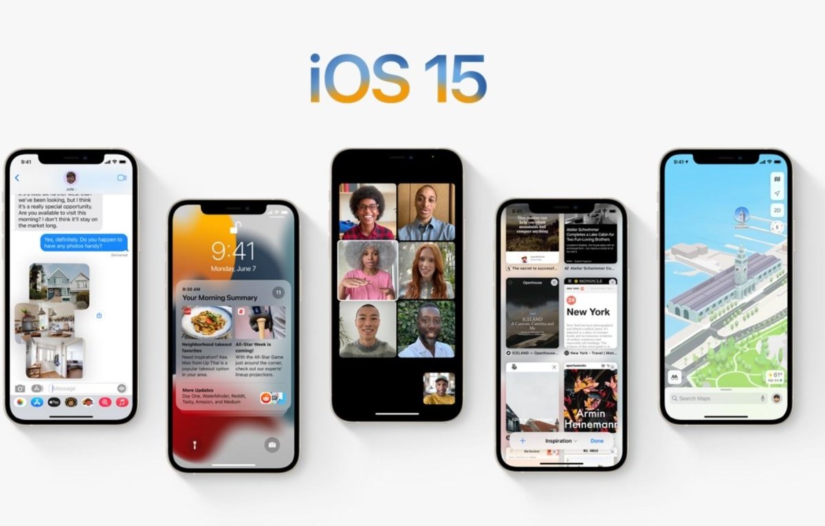 iOS 15 Betriebssystem