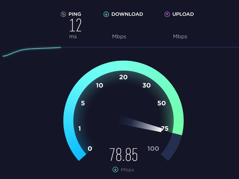 Screenshot Speedtest