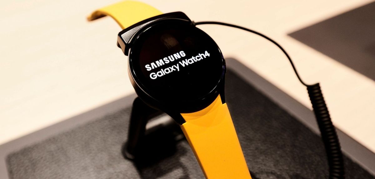 Eine Samsung Galaxy Watch 4.