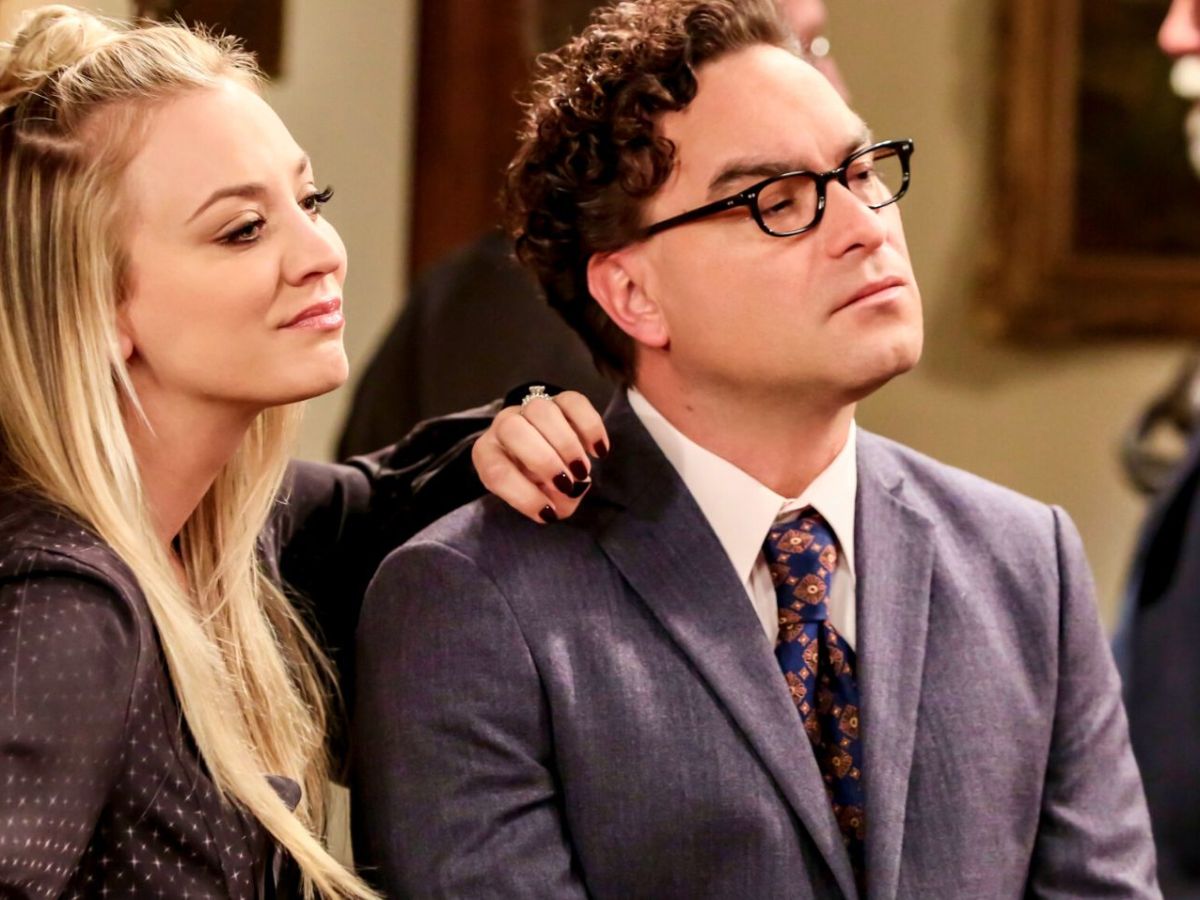 Kaley Cuoco und Johnny Galecki in "The Big Bang Theory".