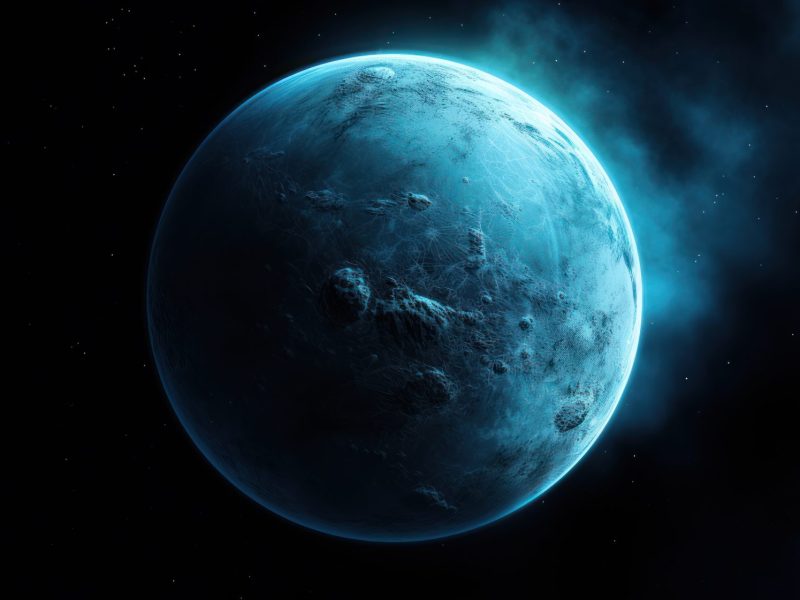 Blauer Exoplanet