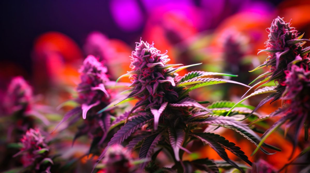 KI-generiertes Bild einer Cannabis-Pflanze