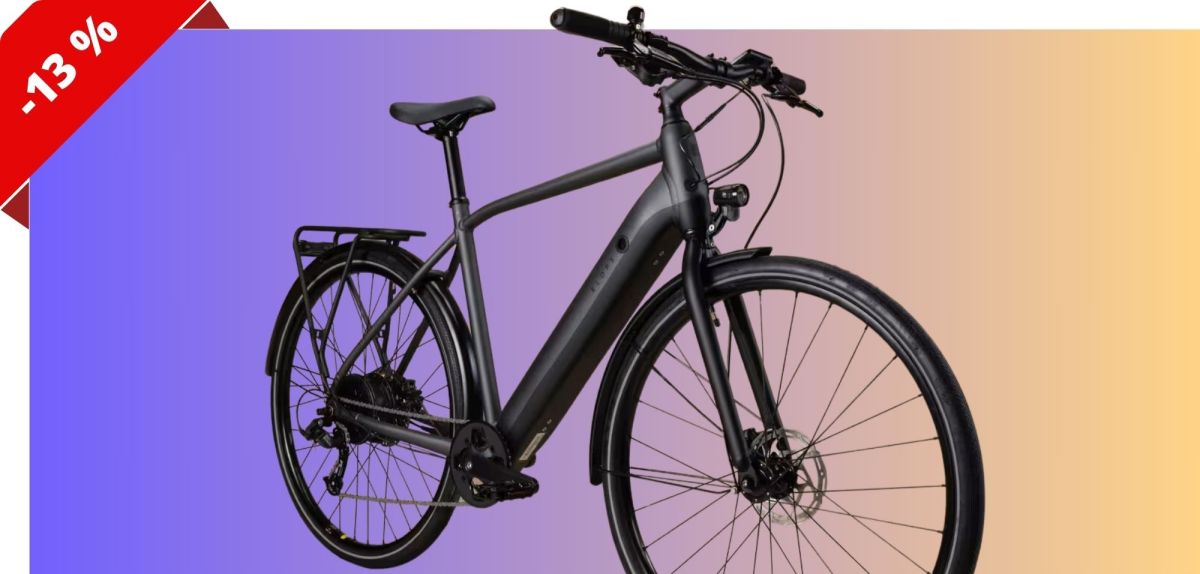 Das E-Bike Decathlon LD500E