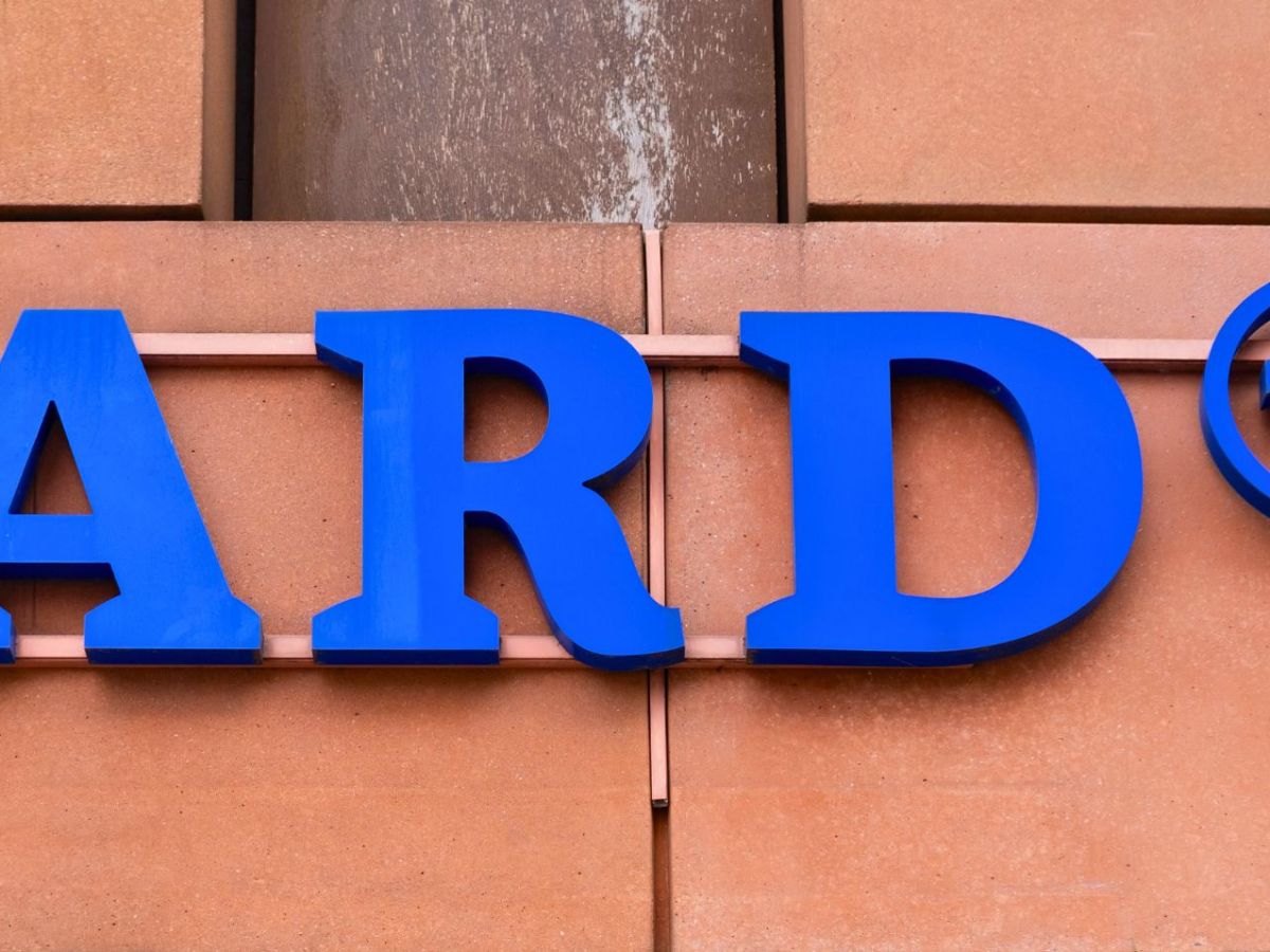 ARD-Logo auf Hauptstadtstudio