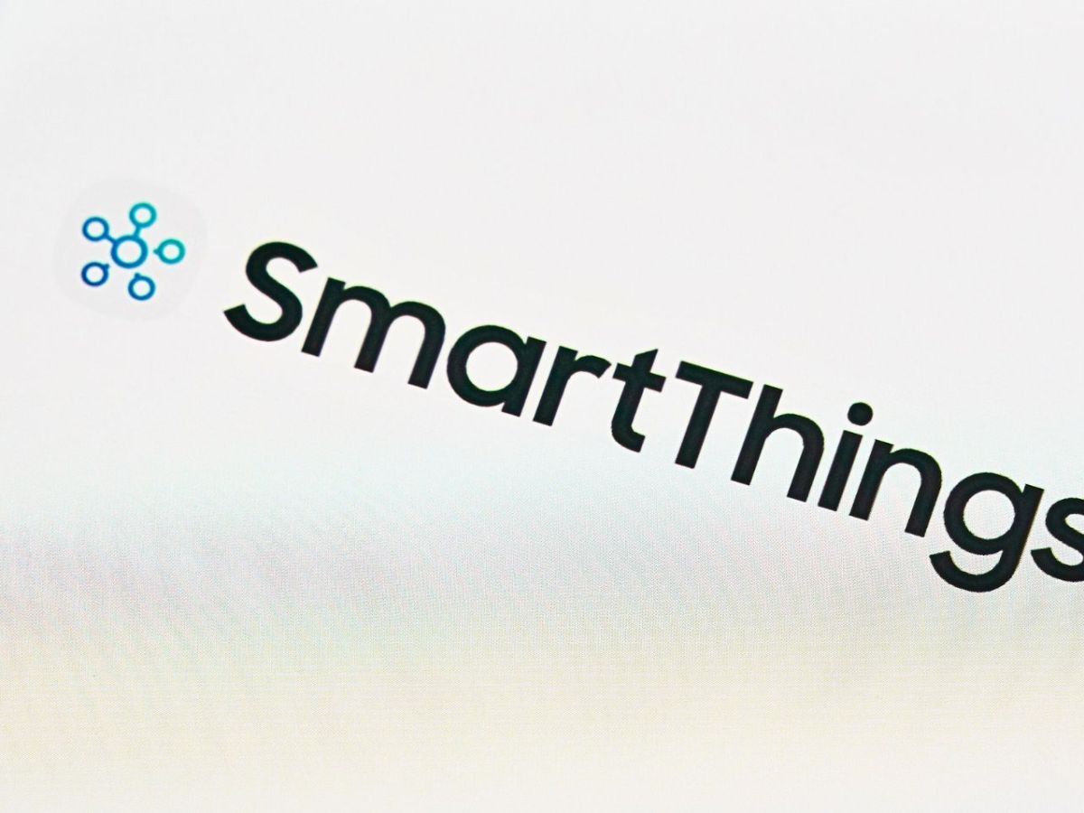 Samsung SmartThings-App auf einem Samsung-Handy