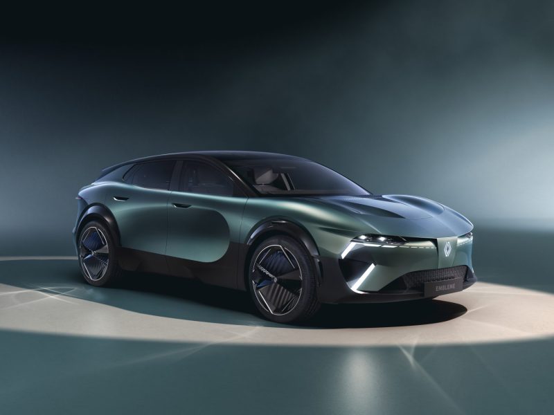 Das neue Hybrid-Modell "Emblème" von Renault.