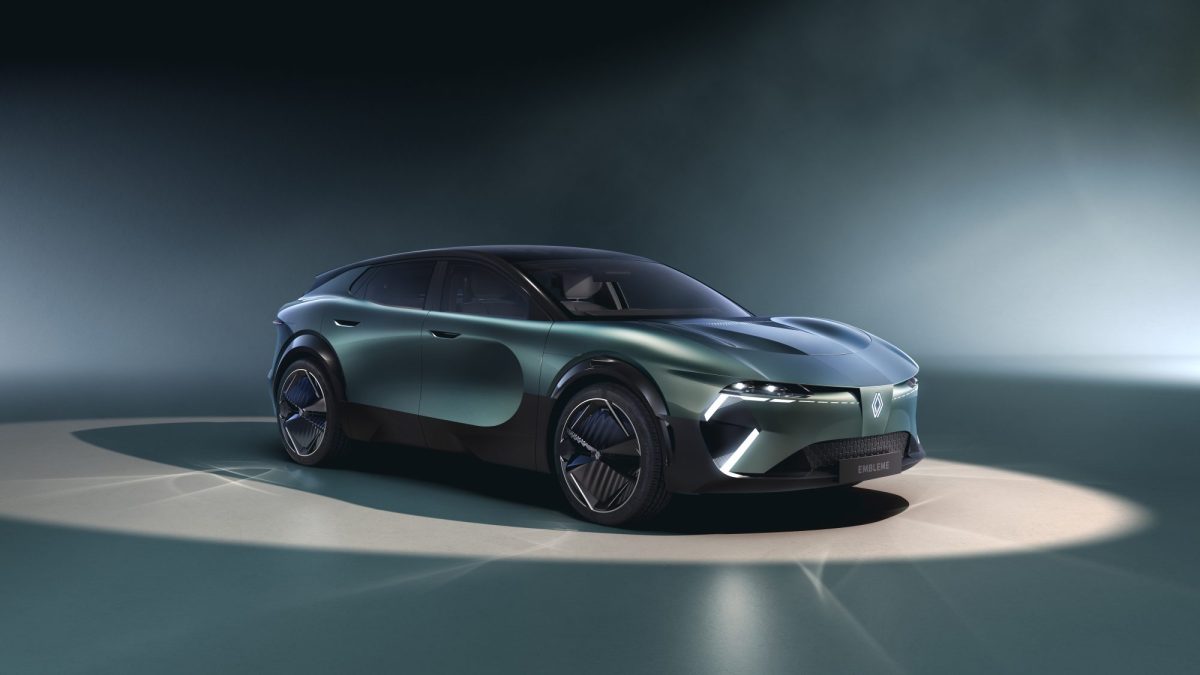 Das neue Hybrid-Modell "Emblème" von Renault.