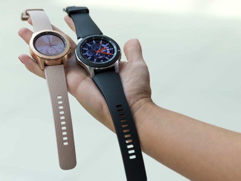 Samsung Galaxy Watch in verschiedenen Größen