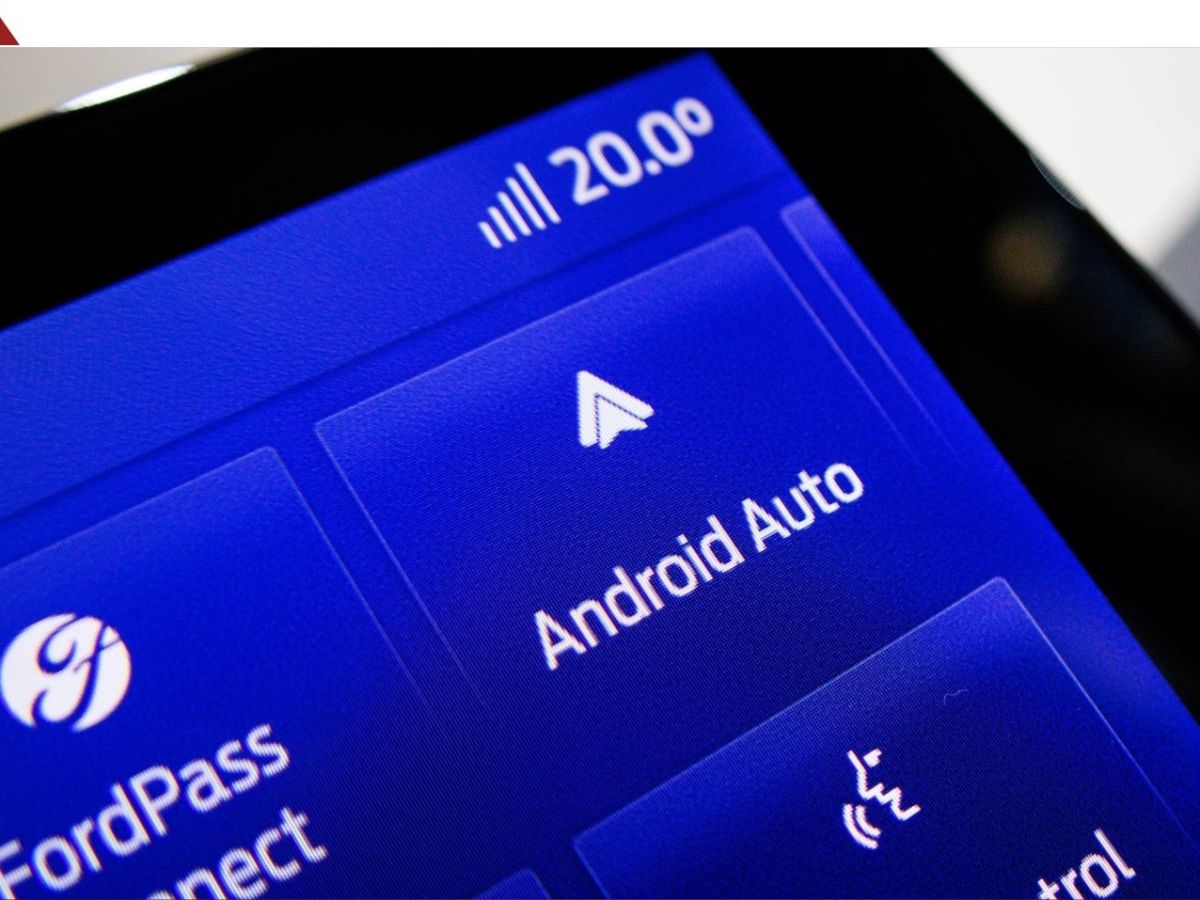 Android Auto-Anzeige in einem Ford Focus