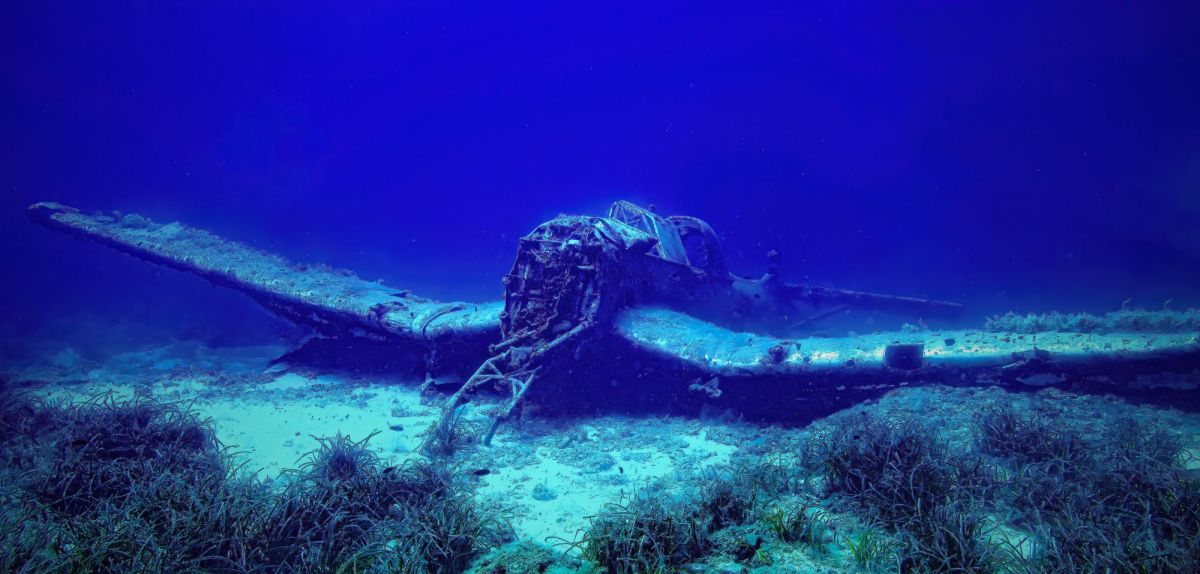 Junkers Ju 87 Stuka-Wrack vor Kroatien