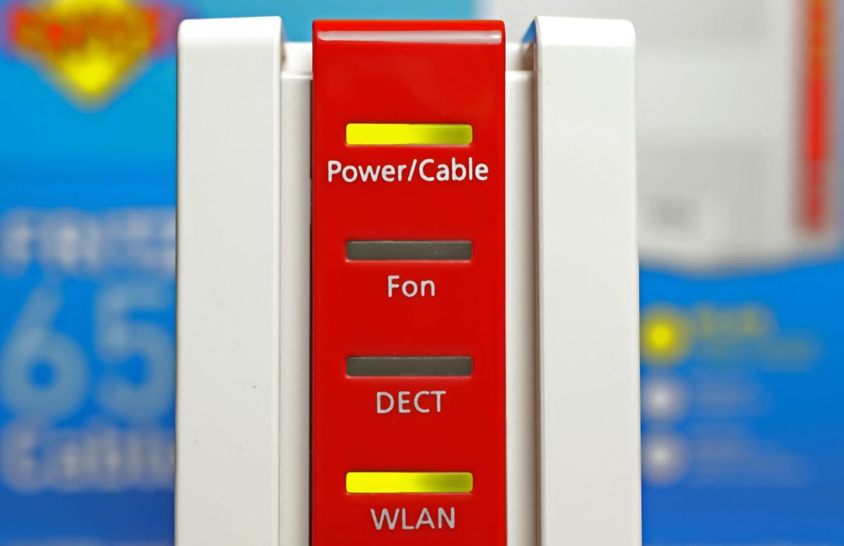 Router fÃ¼hrt FritzBox-Update durch.