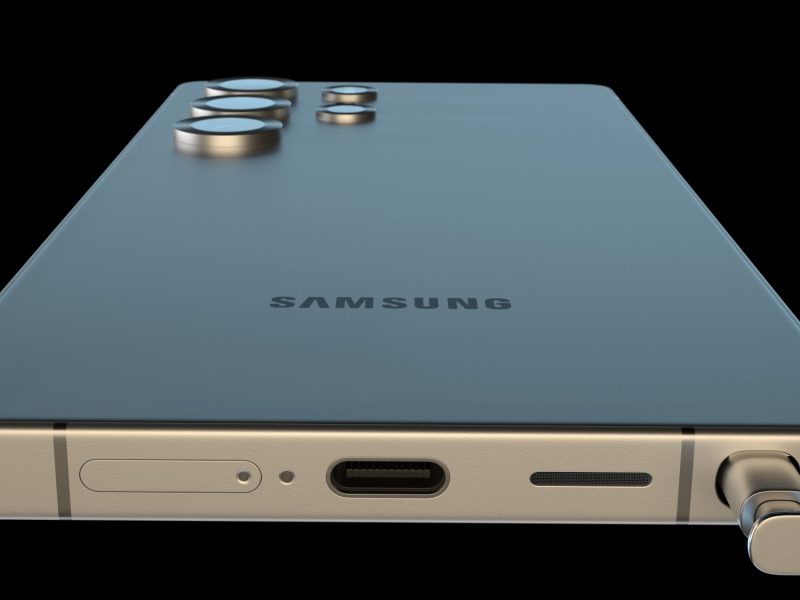 Render des Samsung Galaxy S25 Ultra