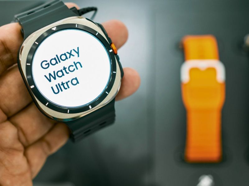 Samsung Galaxy Watch im Laden